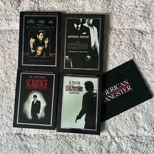 Gangsters: The Ultimate Film Collection (DVD,  9-Disc Set)  2008 UNIVERSAL EXCEL